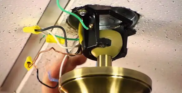 Ceiling fan wiring repair and electrical connection service in Los Angeles, CA