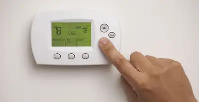 Digital thermostat installation with precise temperature programming in Los Angeles, CA