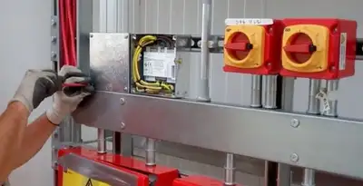 fire alarm installation service with certified electricians wiring fire alarm control equipment in Los Angeles, CA