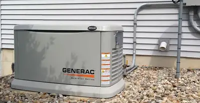 generator installation service featuring outdoor standby generator setup by licensed electricians in Los Angeles, CA