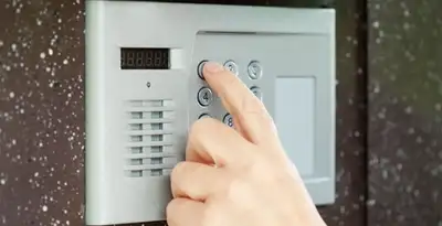 intercom system for home installation services with indoor access control keypad in Los Angeles, CA