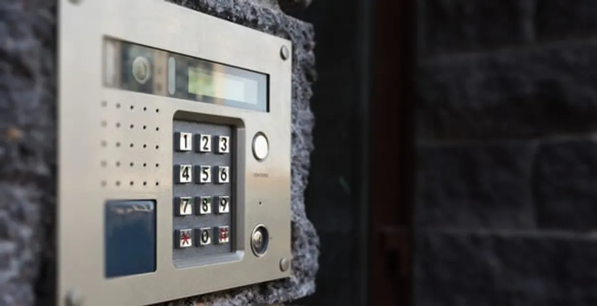 intercom system for home installation services with secure entry communication panel in Los Angeles, CA