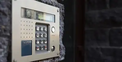 intercom system for home installation services with secure entry communication panel in Los Angeles, CA