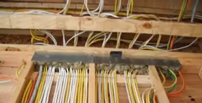 new construction wiring services with organized electrical rough-in performed by licensed electricians in Los Angeles, CA