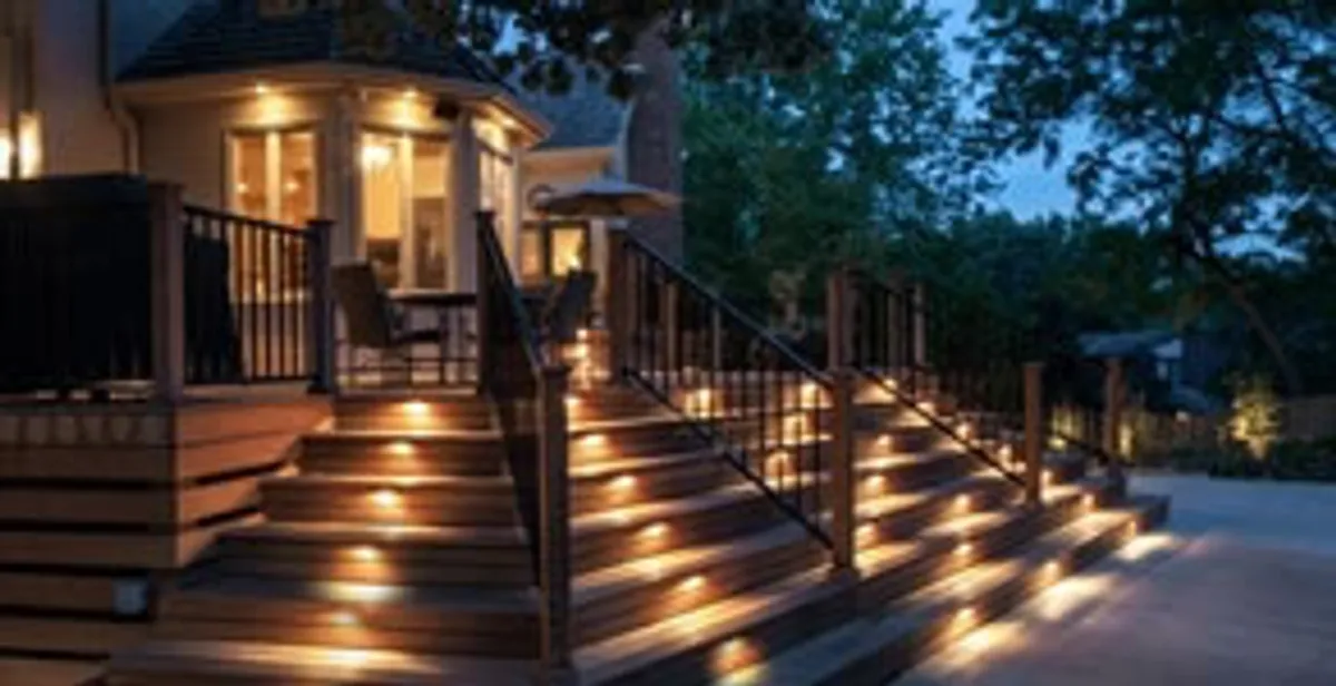 Residential electrician installing outdoor lighting for home safety in Los Angeles, CA