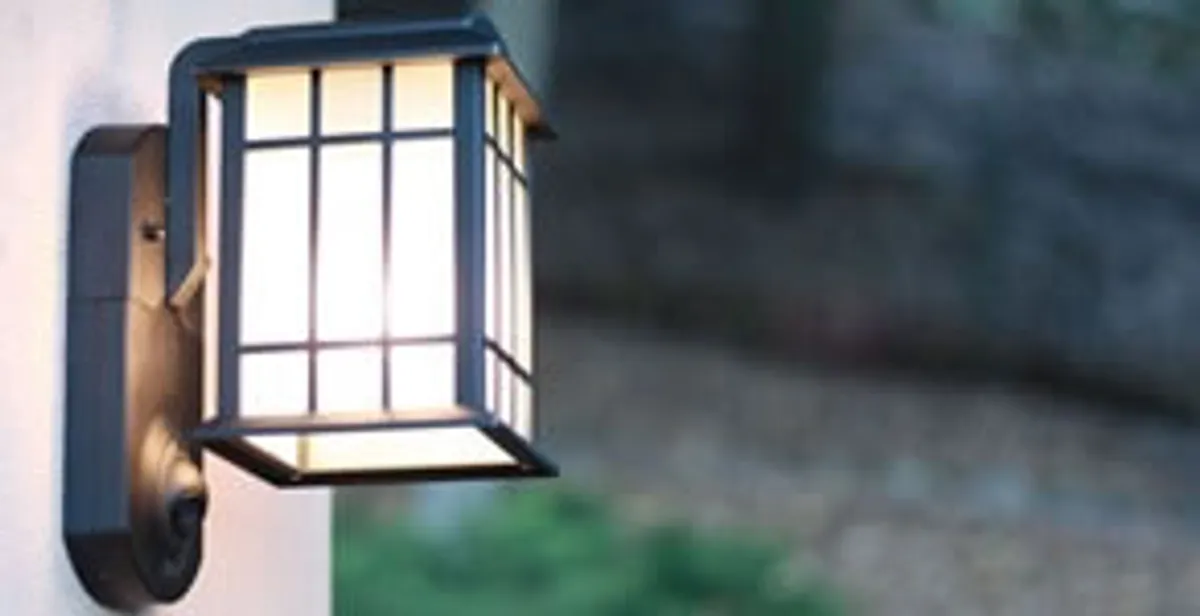 security light installation services with professionally mounted exterior wall light in Los Angeles, CA